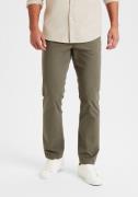 H.I.S Chino Regular fit lange broek, van elastische katoenkwaliteit