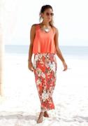 NU 20% KORTING: s.Oliver RED LABEL Beachwear Maxi-jurk in lagen-look m...