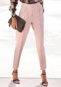 Lascana Persplooibroek in 7/8-lengte, elegante pantalon met zakken, sm...