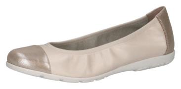 Caprice Ballerina's Loafer, slipper, feestdagsschoen met lakdetails