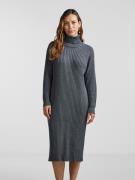 NU 20% KORTING: Y.A.S Gebreide jurk YASMAVI KNIT MIDI ROLLNECK DRESS