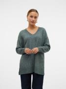 NU 20% KORTING: Vero Moda Trui met V-hals VMFILUCA LS V-NECK LONG PULL...