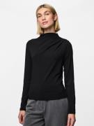 NU 20% KORTING: pieces Shirt met lange mouwen PCMADISON LS DRAPED TOP ...