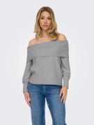 Only Trui met carmenhals ONLJEANETT LIFE L/S OFF SHOULDER CC KNT