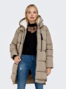 NU 20% KORTING: Only Gewatteerde jas ONLNEWNORA LONG PUFFER COAT LIFE ...