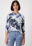 NU 20% KORTING: Monari Shirt met ronde hals met all-over bloemenprint