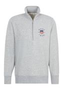 NU 20% KORTING: Gant Sweatshirt PRINT HALF ZIP