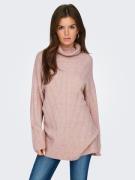 NU 20% KORTING: Only Coltrui ONLJEANETT LIFE L/S RIB ROLLNECK CC KNT