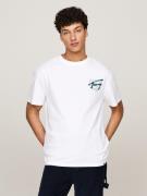 NU 20% KORTING: TOMMY JEANS T-shirt TJM REG SPRAY TEE SS EXT met grote...