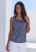 Beachtime Tanktop met kleine cut-out in de nek (Set van 2)