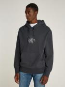 NU 20% KORTING: Calvin Klein Sweatshirt NYC STAMP GRAPHIC HOODIE