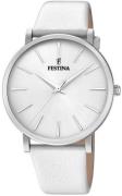 Festina Kwartshorloge Boyfriend, F20371/1 Horloge, dameshorloge, leren...