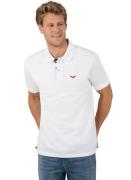 Trigema Poloshirt TRIGEMA poloshirt met driekleurige knoopsluiting (1-...