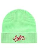 NU 20% KORTING: Zwillingsherz Beanie met Love borduursel (set)