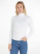 NU 20% KORTING: Tommy Hilfiger Shirt met lange mouwen SLIM 5X2 RIB ROL...