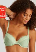 Petite fleur Push-up-bh PETITE FLEUR push-up-bh met beugel in aantrekk...