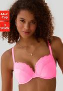 Petite fleur Push-up-bh PETITE FLEUR push-up-bh met beugel in aantrekk...