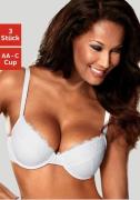 Petite fleur Push-up-bh PETITE FLEUR push-up-bh met beugel in aantrekk...