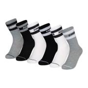 Converse Sportsokken WORDMARK CREW 6PK - voor kinderen (6 paar)