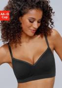 Lascana Push-up-bh COMFY BRA met beugel van zachte katoenmix, lingerie