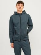 NU 20% KORTING: Jack & Jones Sweatvest JCOFUSION SWEAT ZIP HOOD NOOS