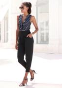 NU 20% KORTING: Lascana Jumpsuit met bedrukt bovenstuk, elegante jumps...