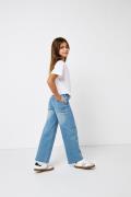 NU 20% KORTING: KIDS ONLY Wijde jeans KOGSYLVIE CLEAN WIDE LEG LB DNM ...