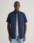 NU 20% KORTING: Gant Overhemd met korte mouwen Regular fit poplin over...