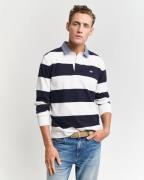 Gant Poloshirt met lange mouwen REG CHAMBRAY STRIPE HEAVY RUGGER