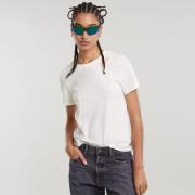 NU 20% KORTING: G-Star RAW T-shirt Faux Embro