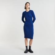 NU 20% KORTING: G-Star RAW Gebreide jurk Plated Slim Knit Dress