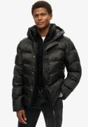 NU 20% KORTING: Superdry Gewatteerde jas Hooded City Graphic Puffer Jk...