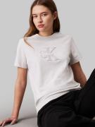 Calvin Klein T-shirt CHENILLE MONOLOGO REGULAR TEE