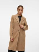 Vero Moda Lange jas VMBLAZA HERINGBONE LONG WOOL COAT GA BOO