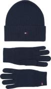 NU 20% KORTING: Tommy Hilfiger Gebreide muts ESSENTIAL BEANIE & GLOVES...