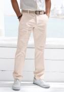 NU 20% KORTING: John Devin Chino Regular-fit, lange Oxford broek