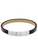 NU 20% KORTING: Calvin Klein Leren armband Sieraden roestvrij stalen a...