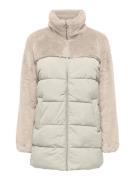 NU 20% KORTING: Only Gewatteerde jas ONLWANJA FUR PUFFER MIX COAT CC O...