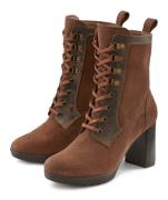 NU 20% KORTING: Lascana Hoge veterschoenen Ritslaarzen, high heel laar...