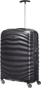 NU 20% KORTING: Samsonite Hardshell-trolley LITE-SHOCK Black, 69 cm