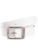 NU 20% KORTING: Tom Tailor Leren riem TTEVE 4 cm brede dameslerenriem,...