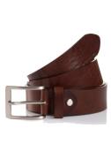 NU 20% KORTING: Tom Tailor Leren riem TTJADEN 3,5 cm brede herenriem, ...