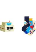 Happy Socks Lange sokken (Set van 3)