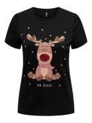 NU 20% KORTING: Only Shirt met ronde hals ONLXMAS YRSA CHRISTMAS REG S...