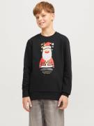 NU 20% KORTING: Jack & Jones Junior Sweatshirt JJXMAS JOLLY SWEAT CREW...