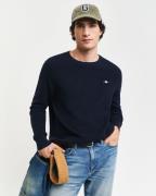 NU 20% KORTING: Gant Trui met ronde hals COTTON WOOL RIB C-NECK