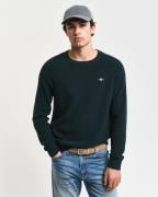 NU 20% KORTING: Gant Trui met ronde hals COTTON WOOL RIB C-NECK