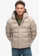 Superdry Gewatteerde jas HOODED TWEED SPORTS PUFFER JKT