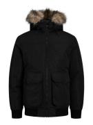 NU 20% KORTING: Jack & Jones Bomberjack JJCONSTRUCT FAUX FUR BOMBER