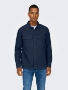 ONLY & SONS Overhemd met lange mouwen ONSOLIVER TWILL OVERDYE OVERSHIR...